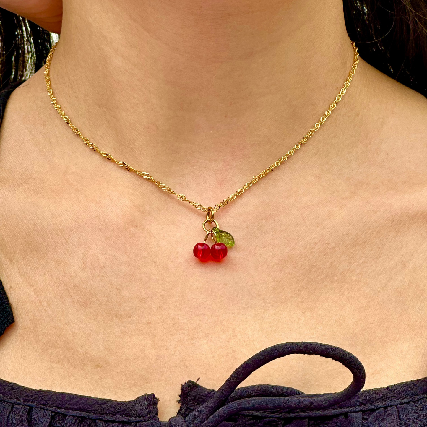 Cherry Bomb Necklace