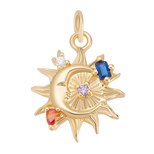 Moon & Sun Charm