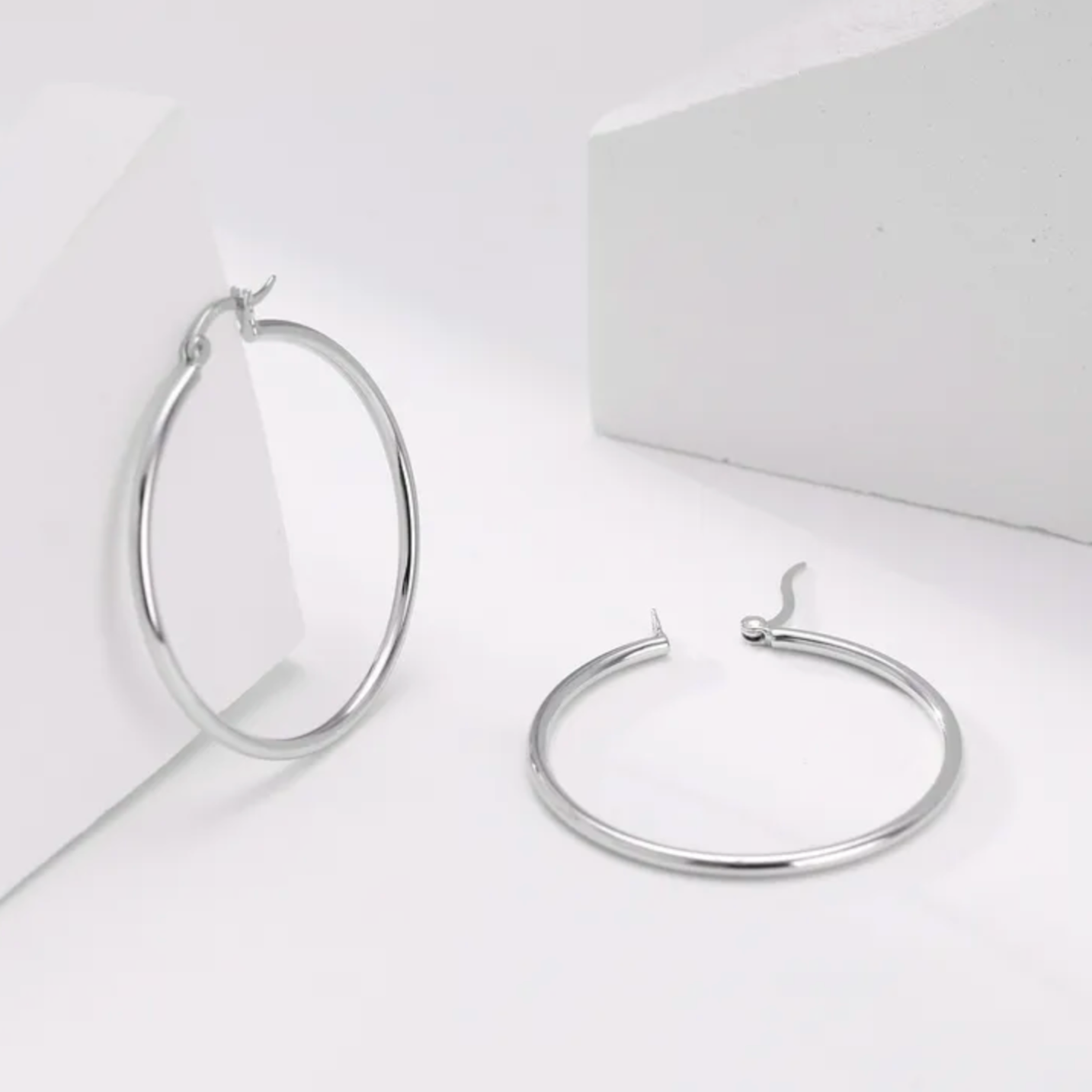 Luxe Loop Hoop Earrings