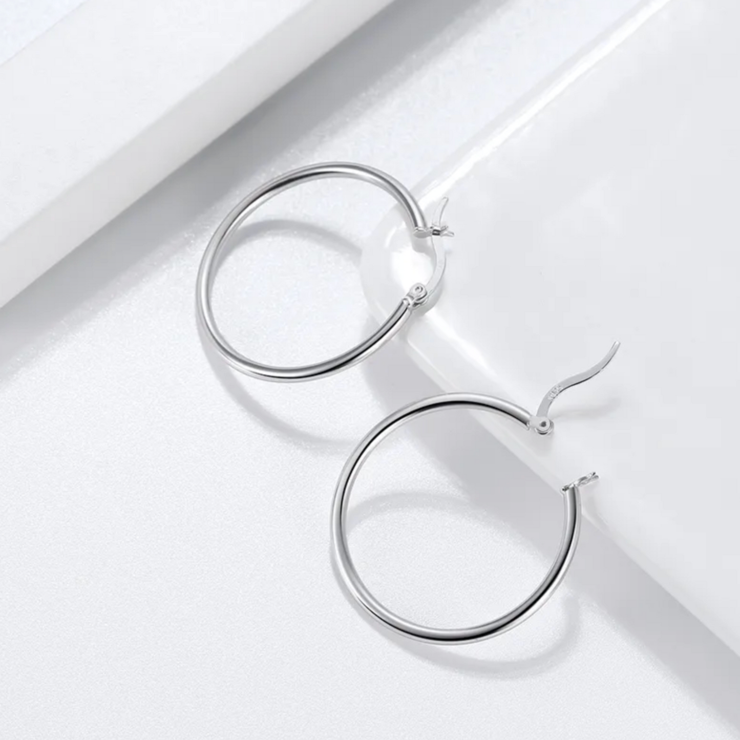 Luxe Loop Hoop Earrings