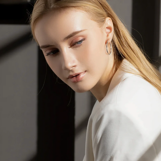 Luxe Loop Hoop Earrings
