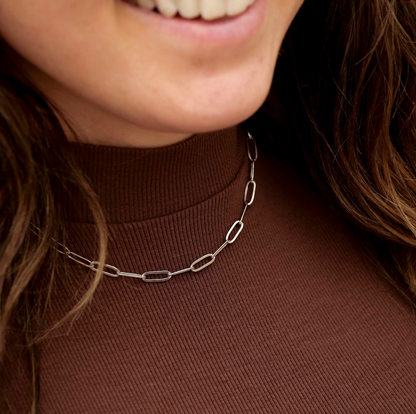The Edgy Paperclip Chain
