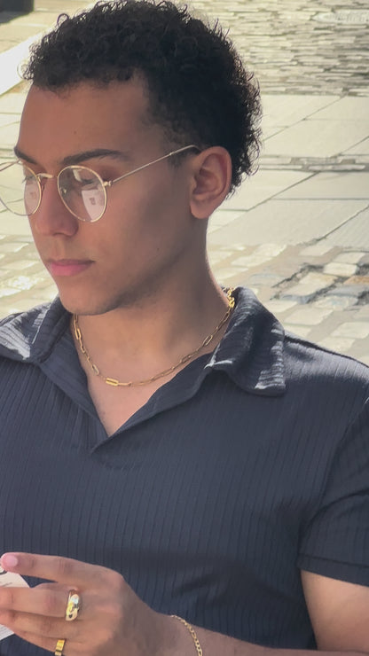 The Edgy Paperclip Chain